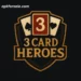 3 Card Heroes Game