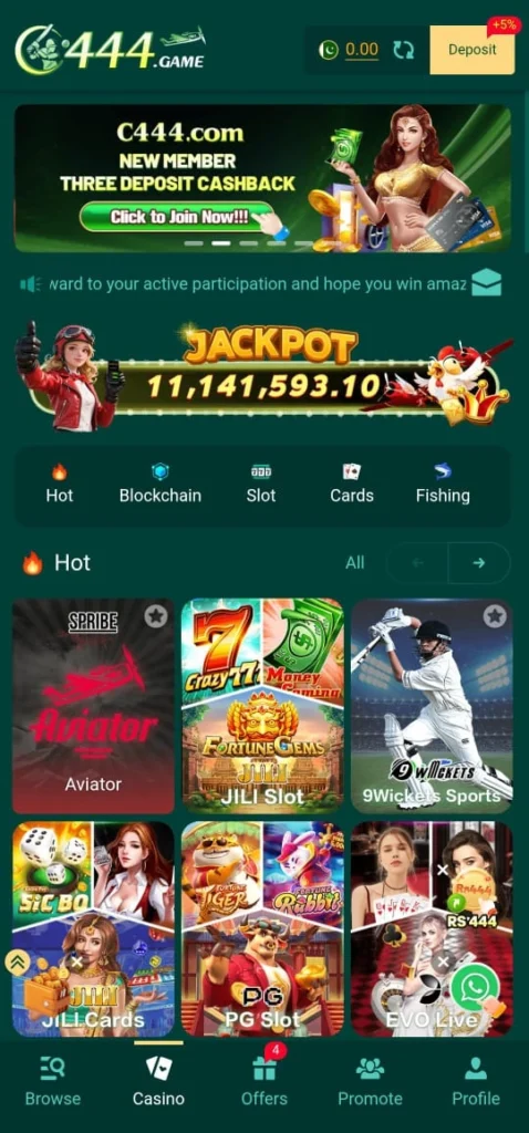 games in C444 Game