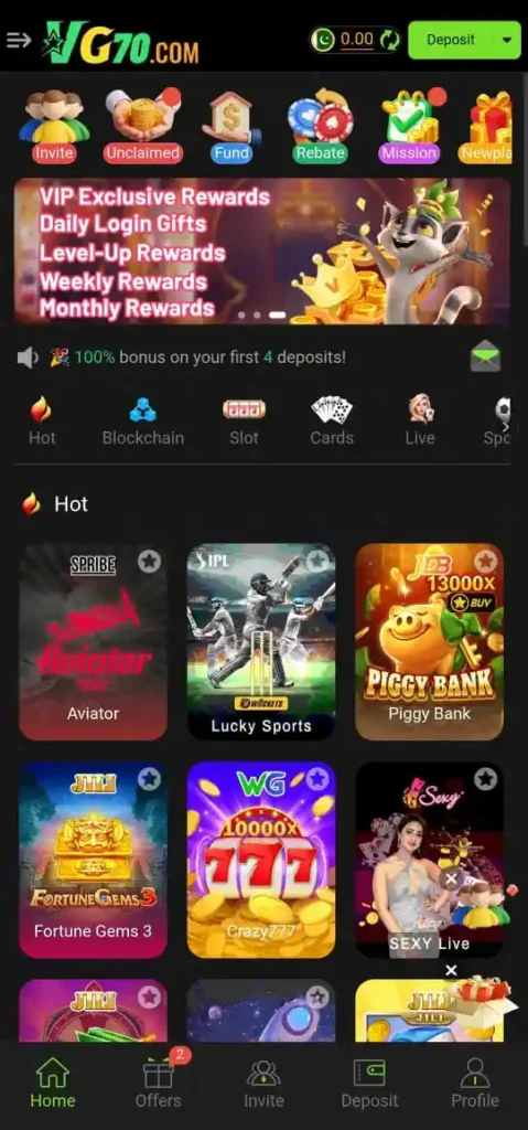 games in VG70 Game