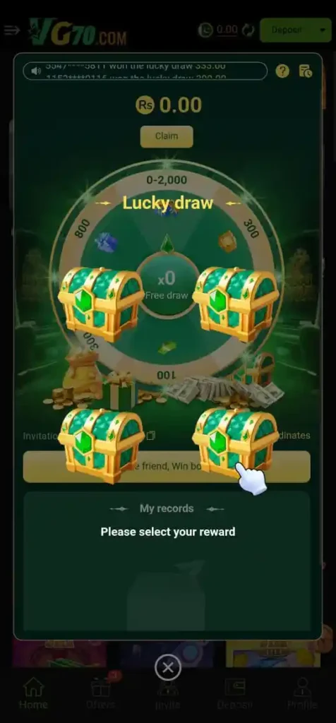 lucky draw