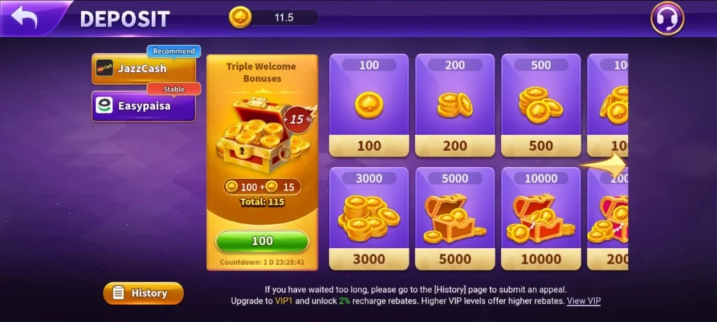 deposit system