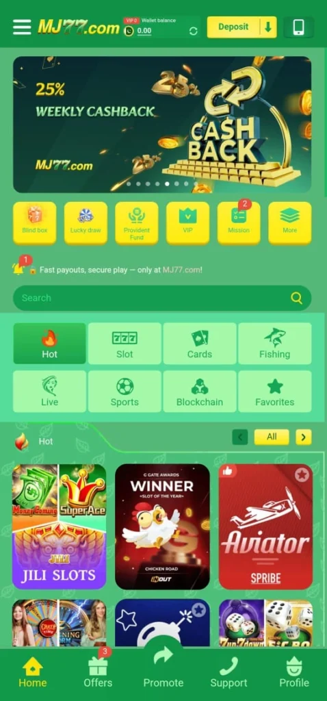games in MJ77 Game