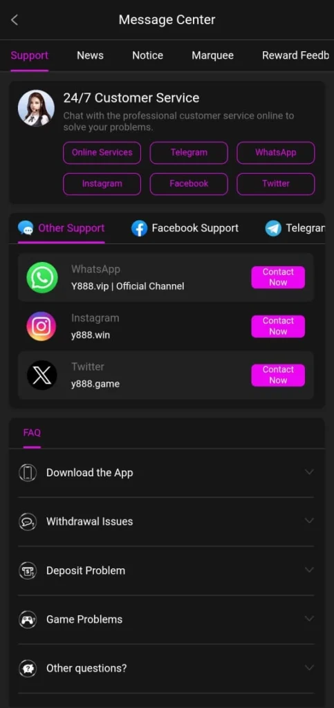 support service