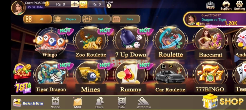 3card heroes Games