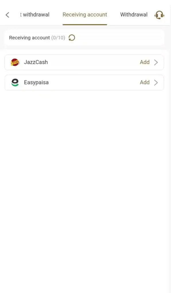 VK777 Game withdrawal screen for sending money to bank or e-wallet.