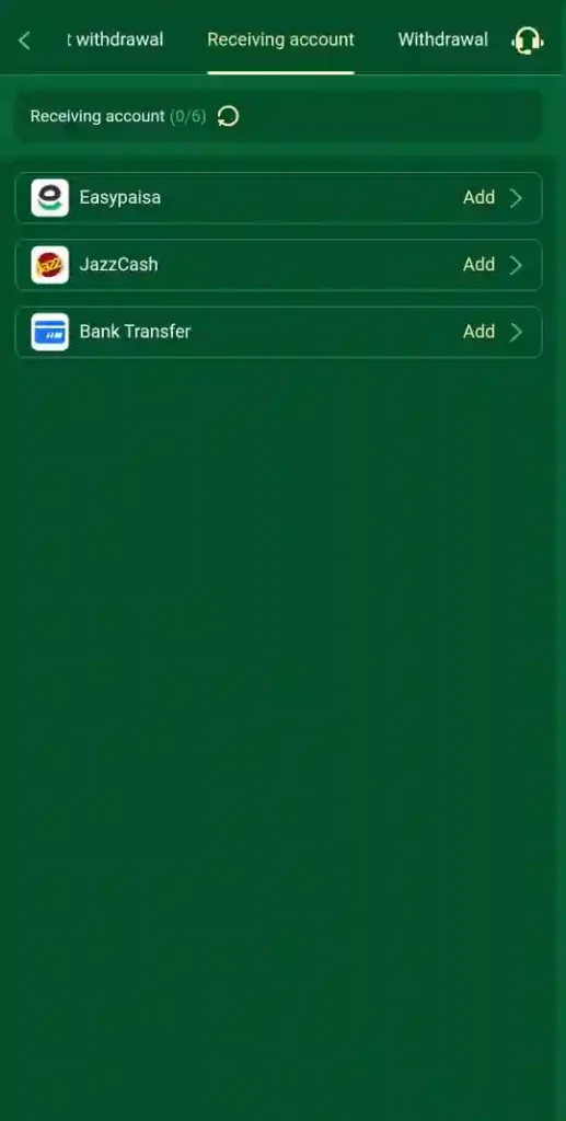 Withdrawal method in CT777 Game.