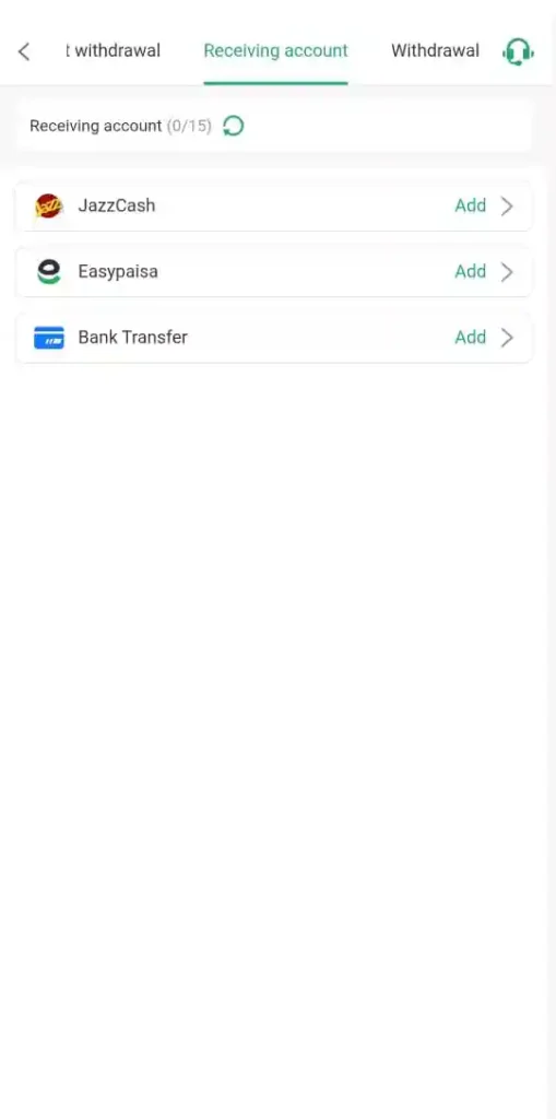 Withdrawal method in RS177 Game.