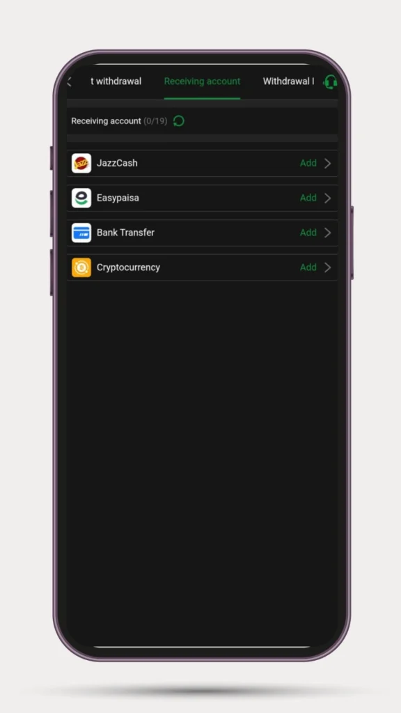 Withdrawal method in P88 Game.